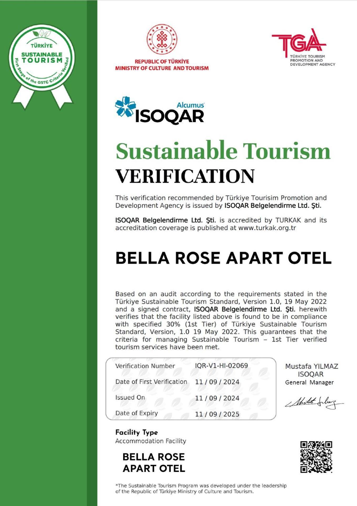Bella Rose Apart Hotel, Alanya Zewnętrze zdjęcie